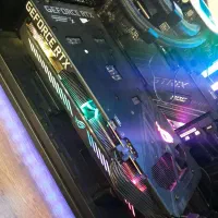 GEFORCE RTX 3060 ASUS ROG Strix 12GB|قطعات و لوازم جانبی رایانه|تهران, شهر زیبا|دیوار