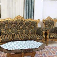 فروش یک دست مبل ۹ نفره استیل