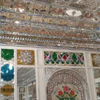 آینه کاری معماری آینه آویز مقرنس ترنج گره دکوراتیو|آینه|شیراز, شاهچراغ|دیوار