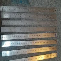 خط کش فلزی 30سانتی