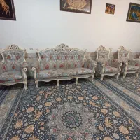 مبل سلطنتی کارتهران  بسیار شیک و خوش نشین|مبلمان خانگی و میز عسلی|قائن, |دیوار