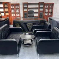 میزوصندلی فلزی،چوبی ست کامل مدیریتی منشی کانتر مبل|دفتر کار|تبریز, |دیوار