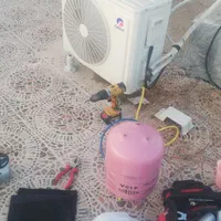 نشت یابی وشارژگازsplit/AC/