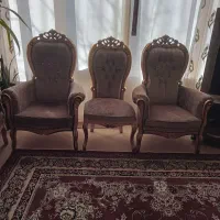 سِتِ کامل مبل.میزعسلی.میزغذاخوری.ویترین|مبلمان خانگی و میز عسلی|داران, |دیوار