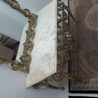 اینه کنسول برنزی در حد نو سنگین|آینه|تبریز, |دیوار