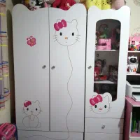 تخت و کمد نوجوان|تخت و سرویس خواب|محمدیه-قزوین, |دیوار