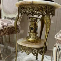 سرویس سماور زغالی برنج ومیزگردبرنز،شیرینی برنزساعت|صنایع دستی و سایر لوازم تزئینی|تهران, وصفنارد|دیوار