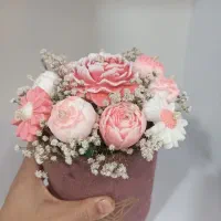 باکس گل شمعی هدیه ای ماندگار وهدیه فرهنگی