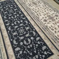 فرش قالیچه مشهد ابعاد ۱×۳ ۷۰۰شانه ۲۱۰۰تراکم