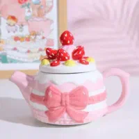 قوری پاپیونی صورتی پینترستی