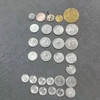 سکه قدیمی عتیقه|کلکسیون اشیاء عتیقه|رودسر, |دیوار