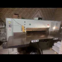 دستگاه گیوتین برش کاغذ دهنه ۱۱۵ اداست چک با ۵ تیغ