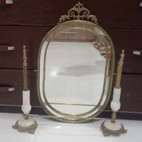 اینه  شمعدان قدیمی مربوط به ۵۰ سال پیش