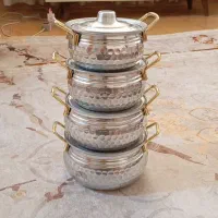 ظروف قابلمه 4عددی نوی نو اصلا استفاده نشده