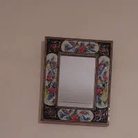 ساعت دیواری وآیینه دکوری