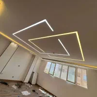 اجرای کناف سقف کاذب دکور کناف دیوار پارتیشن لاین