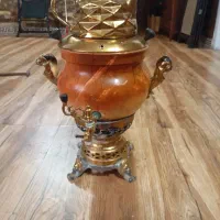 سماور طرح سنگی ۶ لیتری درحدنوبسیارسالم
