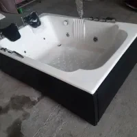 وان جکوزی دونفرهS56پنل مشکی متالیک سفارشی ساخت