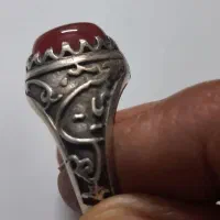 انگشتر نقره  فروشی دو تا نیم ست نقره و انگشتر نو