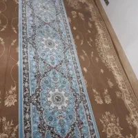 کناره فرش۴متری زمینه آبی نو نو فرش هواردیس|فرش|اصفهان, دارک|دیوار