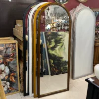 آینه قدی ایستاده گنبدی چوبی کادو هدیه جهیزیه کافی