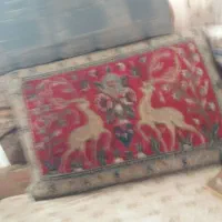 ۵ عدد پشتی دست  بافت