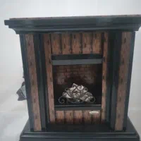 بخاری گازی طرح شومینه