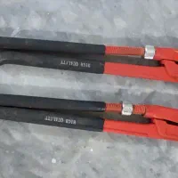 آچار لوله گیر دو دسته