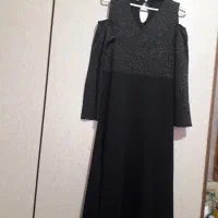 لباس مجلسی بالاتنه لمه دامن کرپ بلند