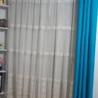 پرده و تعدادی وسایل منزل|پرده، رانر، رومیزی|گرگان, |دیوار