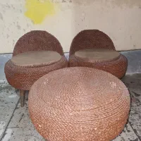 صندلی حصیری