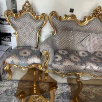 مبل استیل چوب راش|مبلمان خانگی و میز عسلی|شهریار, شهرک شاهد|دیوار