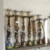 ۴عدد قلیون کوک شده