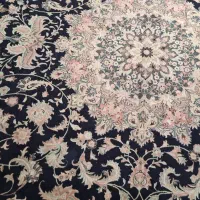 یک تخته فرش ۱۲ سرمه ایی .