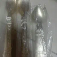 چهار دست چنگال ودو دست قاشق کوچک