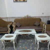 میز غذاخوری ومبل 7نفره و مبل تختشو