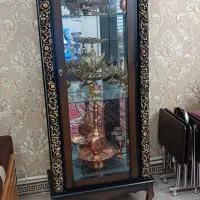 بوفه چوب و شیشه|بوفه، ویترین، کنسول|قزوین, |دیوار