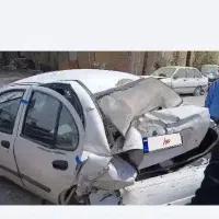 تیبا صندوق دار مدل90 تصادفی|خودرو سواری و وانت|کرج, شهرک فرهنگیان|دیوار