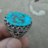 انگشتر نقره کار دست