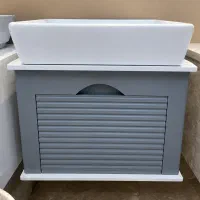 آینه باکس،کابین ضدآب،طرح چوب،طوسی