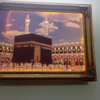 تابلو مکه مهتابی دار