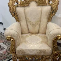 مبل سلطنتی همراه با روکش|مبلمان خانگی و میز عسلی|اسلامشهر, شهرک سعیدیه|دیوار