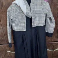 لباس فرم دخترانه دوره ی ابتدایی مانتو شلوار مقنعه