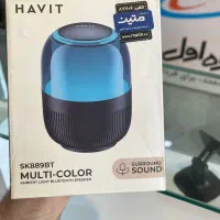 اسپیکر قابل حمل havit با کیفیت عالی ورقص نور|پخشکننده همراه|مشهد, بهشت|دیوار