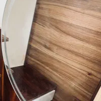 اینه گرد نور مخفی دار نو