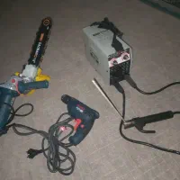 جوشکاری دریل(مته)و سنگ فرز(برش) کارهای جزئی و کلی