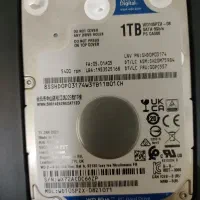 هارد یه ترا وسترن دیجیتال آبی