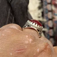 انگشتر عقیق البالویی|جواهرات|نسیم‌شهر, |دیوار