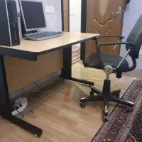 میز دفتری یااداری همراه باصندلی