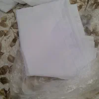 پرده حریر سفید|پرده، رانر، رومیزی|گوراب زرمیخ, |دیوار